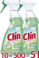 CLIN ProNature čistič okien 10× 500 ml - Ekologický čistiaci prostriedok