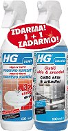 HG Limescale Remover 3× Thicker + Glass and Mirrors 2× 500ml - Limescale Remover