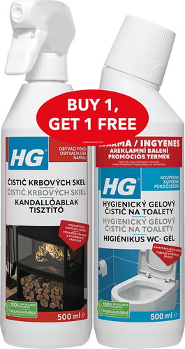 HG Fireplaces, stoves + toilet gel 500 ml - Cleaning Kit - Main image