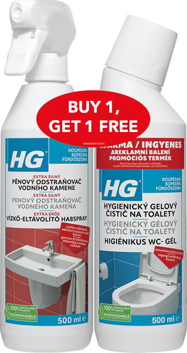 HG Limescale 3 times thicker + gel 500 ml - Limescale Remover - Main image
