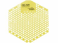 Urinal Freshener FREPRO Wave urinal strainer, citrus scent, yellow - Vůně do pisoáru