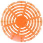 HYGEE Antisplash Mango urinal strainer, enzymatic, orange, 2 pcs - Urinal Freshener