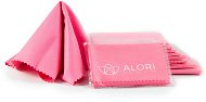 ALORI Microfiber cloth 14 × 14 cm, pink, 10 pcs - Dish Cloth