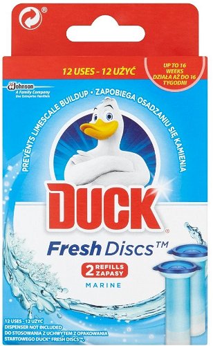 Toilet Duck 36 ml Fresh Disc Gel Lime (Pack of 6)