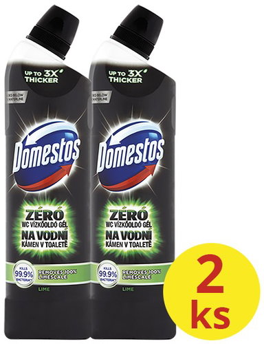 DOMESTOS Zero Lime 2×750 ml - Drain Cleaner - Main image