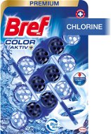 BREF Color Aktiv Chlorine 3× 50 g - WC blok
