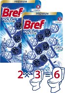 BREF Blue Aktiv Chlorine 6x50 g - Toilet Cleaner