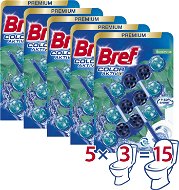 BREF Blue Active Eucalyptus 15 × 50 g - Toilet Cleaner