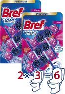 BREF Blue Aktiv Fresh Flower 6× 50 g - WC golyó