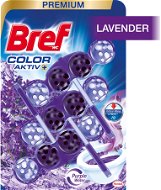 WC golyó BREF Color Aktiv Lavender 3 × 50 g - WC blok