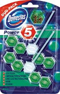 DOMESTOS Power 5 Pine Solid 2 x 55 g - Toilet Cleaner