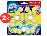 DOMESTOS Power 5 Lime 6 × 55g - Toilet Cleaner