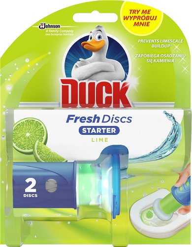 DUCK Fresh Discs Duo Lime 2 x 11.5ml - WC gel