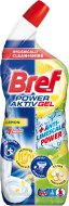 WC gel Bref Power Aktiv Gel Toilet Cleaner with Air Freshener Effect Lemon 700ml - WC gel
