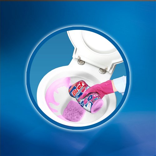 Bref Power Aktiv Gel WC Cleaner with Air Freshener Effect - Flower 700ml -  WC gel