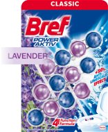 BREF Power Active Lavender 3 × 50 g - Toilet Cleaner
