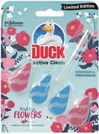 DUCK Active Clean First Kiss Flowers 38,6 g - Toilet Cleaner