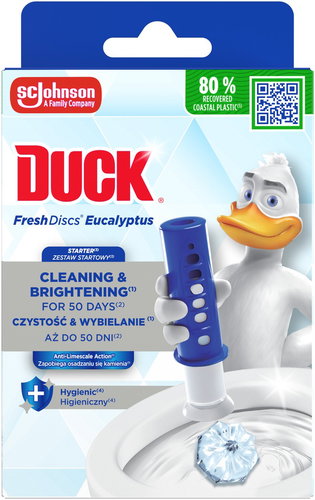 DUCK Fresh Discs Eucalyptus 36 ml - Toilet Block - Main image