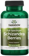 Herbal Product Swanson Full Spectrum Schisandra Berries, 525 mg, 90 capsules - Bylinný přípravek