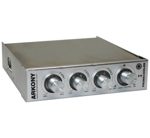 Primecooler PC-MP2B Arkony stříbrný - Multifunction Panel - Hauptbild