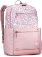 Case Logic Uplink 26L CCAM3116 - White Floral/Zephyr Pink 15,6" - Laptop hátizsák