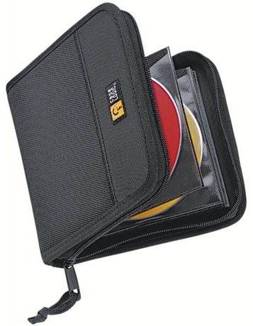 CASE LOGIC CDW16 Black - CD/DVD Wallet  - Main image