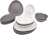 Clay Stone, 18 pcs - Dish Set