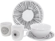 Clay NOIR Dining Set for 4 People - Dish Set