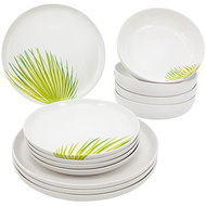 Clay Green, 12 pcs - Dish Set