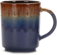 Clay Mug Dusk - ceramic, 420 ml, blue-brown - Mug