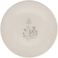 Clay Ceramic shallow plate Cream Charm 26,5 cm, cream / taupe - Plate