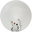 Dish Cream Garden colour 22 cm, cream / black