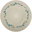 Plate Cream Pomněnka 22 cm, cream / blue