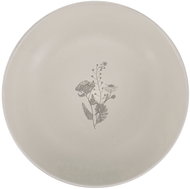 Clay Ceramic deep plate Cream Charm 22 cm, cream / taupe - Plate