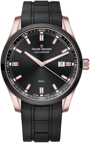 Claude Bernard Aquarider 53028-357RNCA-NIR - Watch - Main image