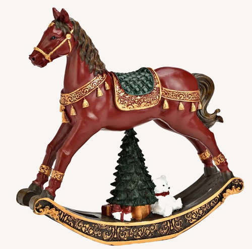 Colmore by Diga Rocking horse 21 × 5 × 17 cm - Christmas Decoration - Main image