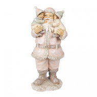 Clayre & Eef Figure of Santa with children - Christmas Decoration