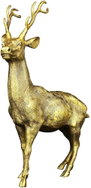 Clayre & Eef Golden Deer 43 cm - Christmas Decoration