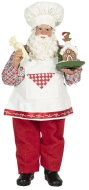 Clayre & Eef Santa confectioner - Christmas Decoration