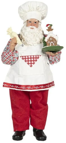 Clayre & Eef Santa confectioner - Christmas Decoration - Main image