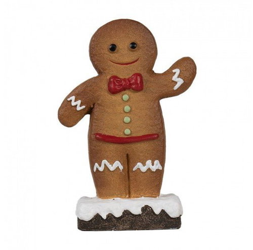 Clayre & Eef Gingerbread 10 × 5 × 15 cm - Christmas Decoration - Main image
