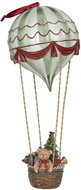 Clayre & Eef Teddy bear in balloon 14 × 37 cm - Christmas Decoration
