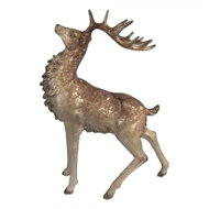 Clayre & Eef Standing Deer 42 cm - Christmas Decoration