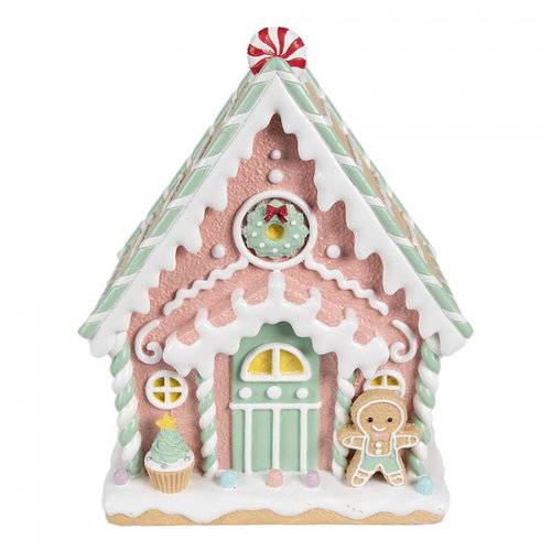 Tim Stor Gingerbread House Candy, luminous - Christmas Decoration - Main image