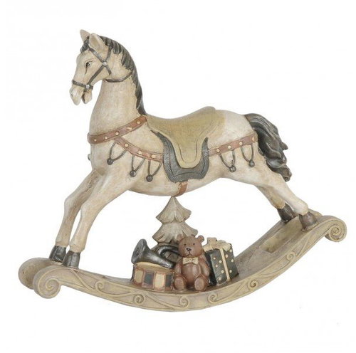 Clayre & Eef Rocking Horse - Christmas Decoration - Main image