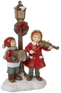 Clayre & Eef Decorative carolers 23 cm, luminous - Christmas Decoration