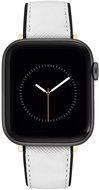 Nine West Faux leather strap black and white, for Apple Watch 38-41 mm - Watch Strap