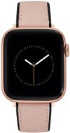 Nine West Remienok z umelej kože ružovo-čierny, na Apple Watch - Remienok na hodinky