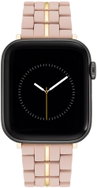 Nine West Strap pink with gold stripe in the middle, for Apple Watch 38-41 mm - Watch Strap