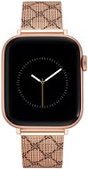 Nine West Remienok Mesh ružovo-zlatý so vzorom, na Apple Watch - Remienok na hodinky